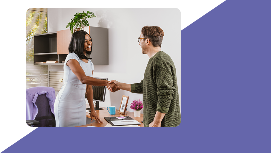 Zelle handshake image